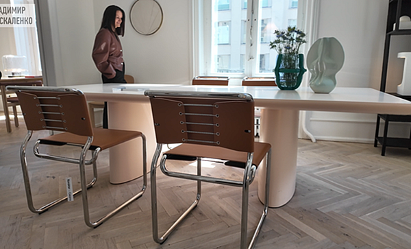 Аквариус: Стол Aldo Bakker и стулья CH66, Karakter и Cassina, 3daysofdesign 2026, Копенгаген