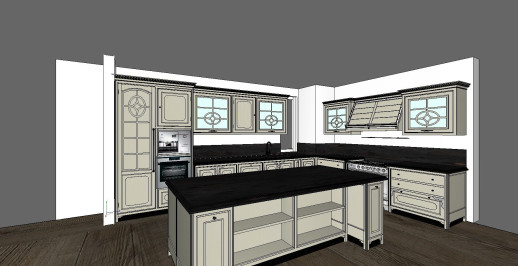 MARCHI CUCINE кухня Islamorada из коллекции New Classic 