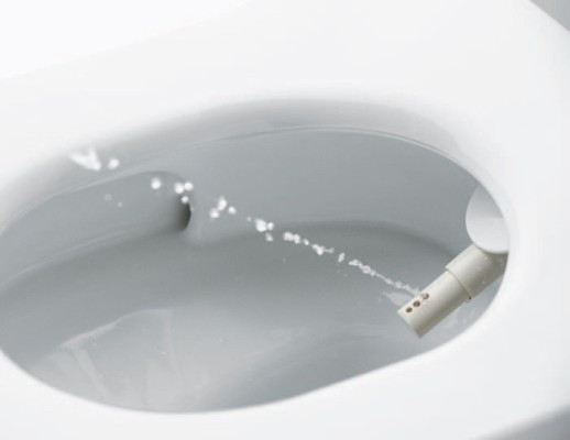TOTO WASHLET EK Электронная крышка-биде для унитаза с внешним подключением Цвет: Белый глянец 