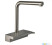 HANSGROHE Смеситель для кухонной мойки hansgrohe Aquno Select M81 250, с вытяжным душем 2jet, sBox 73830800, под сталь