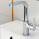 Hansgrohe Metris Смеситель для раковины Однорычажный с боковым управлением, Поворотный излив Цвет: Хром