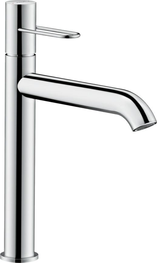 HANSGROHE AXOR Uno смеситель для раковины 190, однорычажный, с рукояткой-петлей, с незапираемым сливным набором